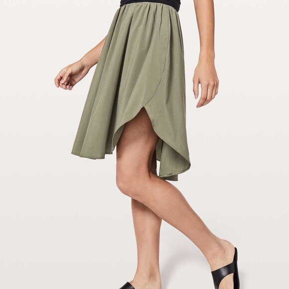 Lululemon The Everyday Skirt Sage Green 8 / M - Picture 5 of 5